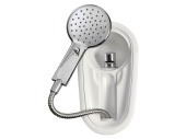 Recess-Fit Deck Shower Adriana with Water Mixer