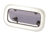Vetus PA Low Profile Aluminum Portlights AIII CE with Friction Loop
